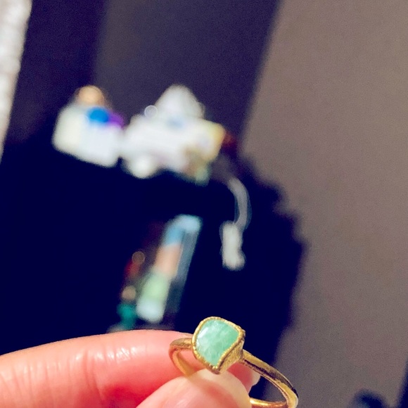 New raw emerald ring - Picture 4 of 6